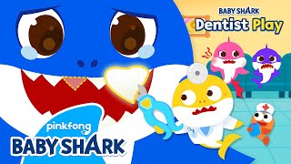 NEW🦷 No More Fear of the Dentist🪥ㅣEmotional Stability Learning GameㅣBaby Shark Dentist Play App [upl. by Nelleeus]