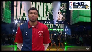 Eastern and Western Conference AllStar Intros  2024 NBA AllStar Game [upl. by Ecnaiva]