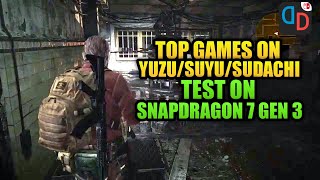 TOP YUZU ANDROID NCE GAMES TESTED ON SNAPDRAGON 7 GEN 3  Switch Android Emulator [upl. by Itaws]