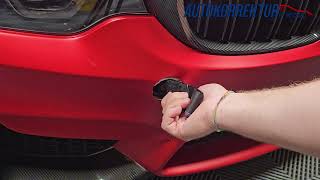 Motorsport Abschleppschlaufen Tracktool BMW M2 M3 M4 Autokorrektur by REFS420  Towing loop [upl. by Acie]