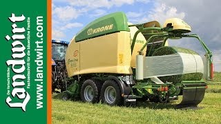 Krone Comprima Xtreme  landwirtcom [upl. by Jolyn]