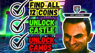 G3TH1GH3R 12 Coin Locations Walkthrough  Camos Are Fixed [upl. by Otes]