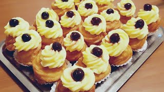 Zeppole di San Giuseppe fritte ricetta di Sal De Riso buonissima e facilissima festa del papà [upl. by Dunc]