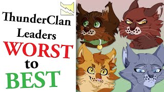 Ranking Every ThunderClan Leader in Warrior Cats [upl. by Ytomit]