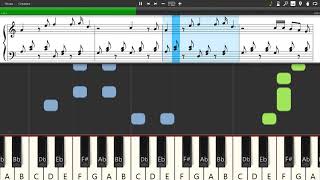 Opus  Life Is Life  Piano tutorial and cover Sheets  MIDI [upl. by Ennaul]