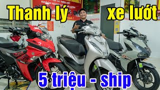 THANH LÝ XE LƯỚT MỚI VỀ EXCITER 155 LEAD AB125 AB160 VARIO 150 160 EXCITER 150 SỐC 5 TRIỆU XE MÁY GI [upl. by Angel]