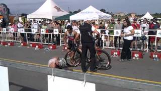 Bike Crash at ITU Myrtle Beach Tri going 35mph [upl. by Netsuj]