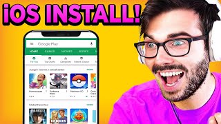 🔥 How to get Google Play Store on iPhoneiOS Easiest Way [upl. by Nocaj]