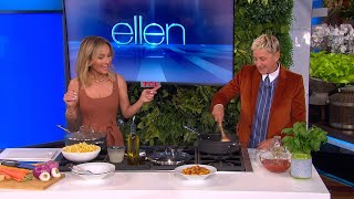 Giada De Laurentiis Whips Up Beyond Bolognese with Ellen [upl. by Htiekal]