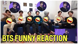 BTS Reaction To Themselves Cute and Funny [upl. by Gnirol349]