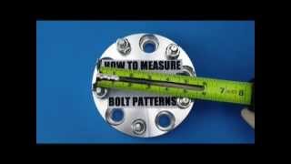 How to measure a 5 lug wheel bolt pattern [upl. by Anin308]