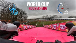 Cyclocross GoPro lap UCI World Cup Hoogerheide 🇳🇱 2024 4K [upl. by Dow666]