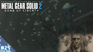 【MGS2】最後はやっぱりこれ！創られた最強同士の親子喧嘩。メタルギアの本当のテーマは家族喧嘩？？【メタルギアソリッド2】25 終 [upl. by Fridell555]