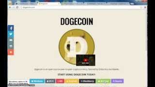 Start mining Dogecoin in under 1 minute [upl. by Fafa]