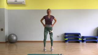 Interval training 2’cardio2’tono by CARLOTTA fitness [upl. by Adnat]