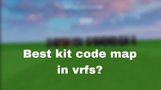 Best kit code map in vrfs “Rare kits” vr vrfs [upl. by Hardej]