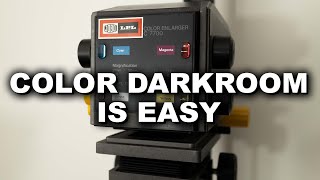 34 FULL TUTORIAL  RA4 Darkroom Color Printing in your home darkroom [upl. by Vincenty]