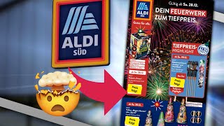 ALDI SÜD FEUERWERK PROSPEKT 202425 🥰 [upl. by Lesde240]