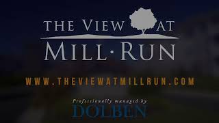 The View at Mill Run  Owings Mills MD  The Dolben Company [upl. by Ecnatsnoc]