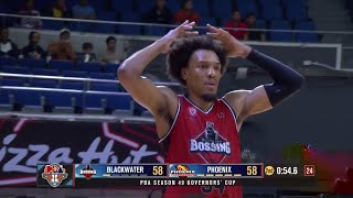 Blackwater SCORES 120 BLITZ vs Phoenix  PBA Season 49 Governors Cup [upl. by Letsyrhc]