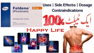 feldene 20 mg tablet uses in urdu  piroxicam 20mg  feldene capsule uses in urdu  piroxicam tab [upl. by Hyrup]