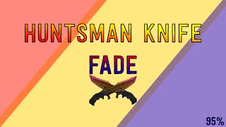 Huntsman Knife Fade Showcase 95 fade [upl. by Raimes]