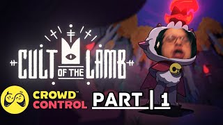 Twitch Livestream  Cult of the Lamb Crowd Control  Part 1 [upl. by Yahsan]