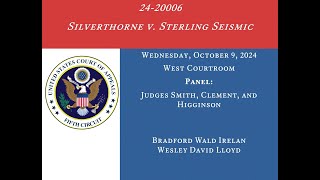 2420006 Silverthorne v Sterling Seismic Wednesday October 9 2024 [upl. by Ratep888]