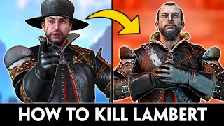 Witcher 3 How to Kill Lambert 7 Years Later [upl. by Elrem]