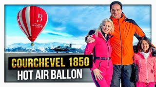 Best attractions of Courchevel Hot Air Ballon Experience [upl. by Terza]