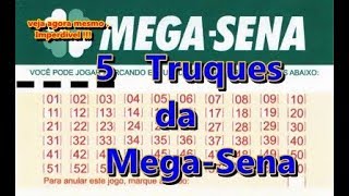 truques para ganhar na mega sena [upl. by Kendall]