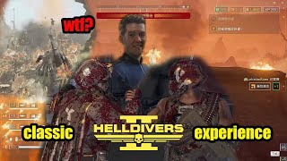 Helldivers 2 classic experience [upl. by Naruq]