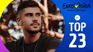 TOP 23  EUROVISION SONG CONTEST 2023   CYPRUS  ESC 2023 [upl. by Xuaegram]