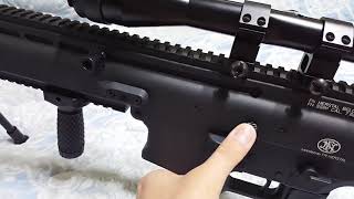 CybergunVFC Mk17 SCAR H SSR AEG Functional Bolt Catch [upl. by Oleg]