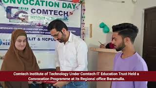 Comtech Institute of Technology Under Comtech IT Education Trust Held a cConvocation Pr [upl. by Daggna]