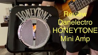 Review Danelectro HoneyTone Mini Amp [upl. by Daughtry133]