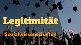 Was versteht man unter der Legitimität 🥶 Abitur Vorbereitung Sozialwissenschaften Erörterung ✅ [upl. by Julienne]