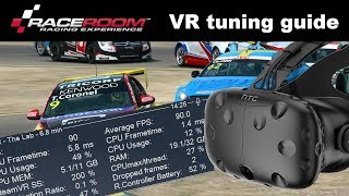 RaceRoom VR tuning guide using fpsVR [upl. by Seale]