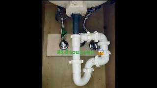 Ways you should and should not install your drains plumbingpipes plumbing quickdrain plumber [upl. by Nave445]