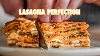 The Nearly Perfect Homemade Lasagna Guide [upl. by Nosredna961]