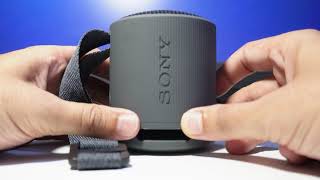 SONY SRS XB100 UNBOXING AND REVIEW IN HINDI  sonysrsxb100bluetoothspeaker sonyblutoothspeaker [upl. by Gensmer]