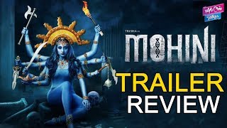 Mohini Movie Trailer Review  Trisha  R Madhesh  Tollywood  YOYO Cine Talkies [upl. by Enaols]