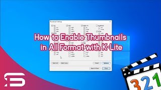 How to Enable Thumbnails in All Formats with K Lite [upl. by Beaner]