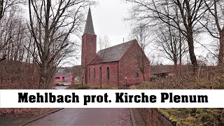 Mehlbach prot Kirche Vollgeläut Außenaufnahme [upl. by Oicapot339]