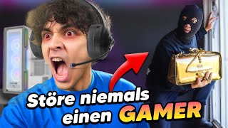 Wenn ein RÄUBER bei einem GAMER einbricht BEST OF 😳😂  Mohi07 [upl. by Daile]