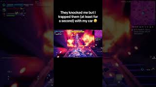 fortnite bunker car trapped storm pickaxe knocked laughs down explosion [upl. by Wendalyn]