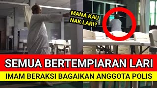 IMAM BERAKSI BAGAIKAN ANGGOTA POLIS [upl. by Drofnas]