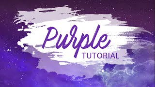 tha Supreme  Purple Guitar tutorial [upl. by Rabi]