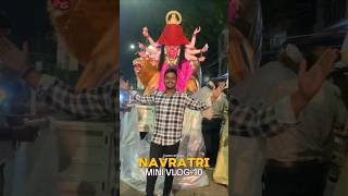 JABALPUR NAVRATRI 2024  DAY10 minivlog navratri shorts [upl. by Readus]