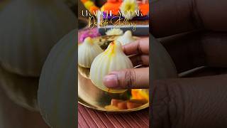 Double Stuffing Ukadiche Modak Recipe shorts [upl. by Adnuhs]